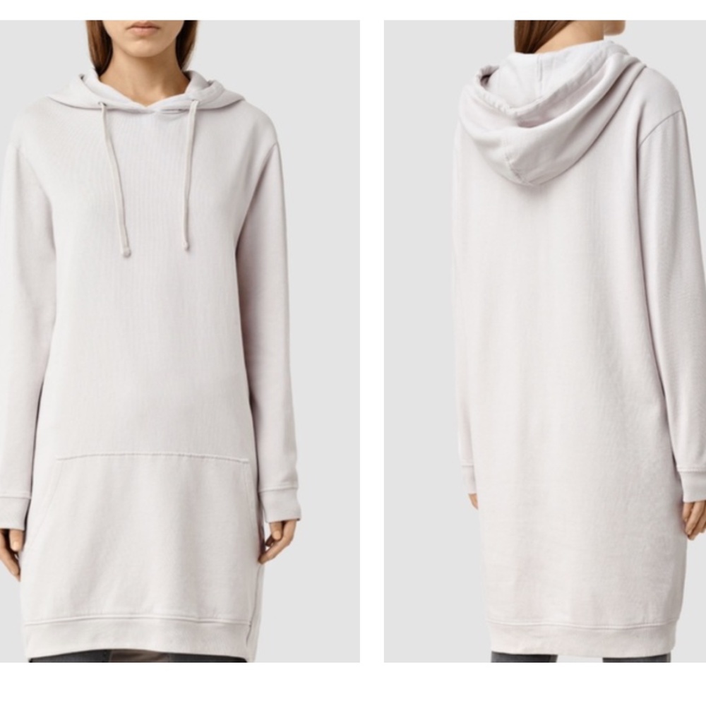 AllSaints Longline Scala Hoodie